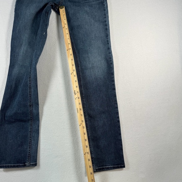 Silver Jeans Womens 27 Blue Most Wanted Straight Mid Rise Medium Wash - Picture 7 of 12